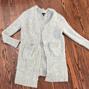 Banana Republic Grey Open Cardigan